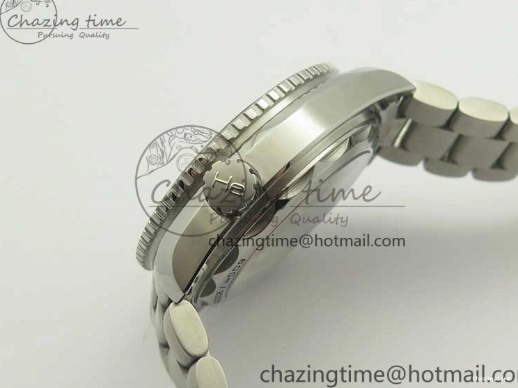 0420 Planet Ocean 43.5mm SS VSF 1:1 Best Edition Black Orange Bezel Black Dial on SS Bracelet A8900 Super Clone Breathable 8003